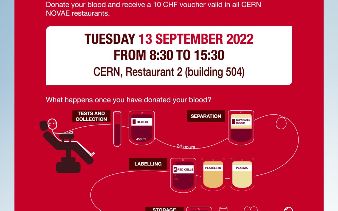 CERN : Campagne Don du sang