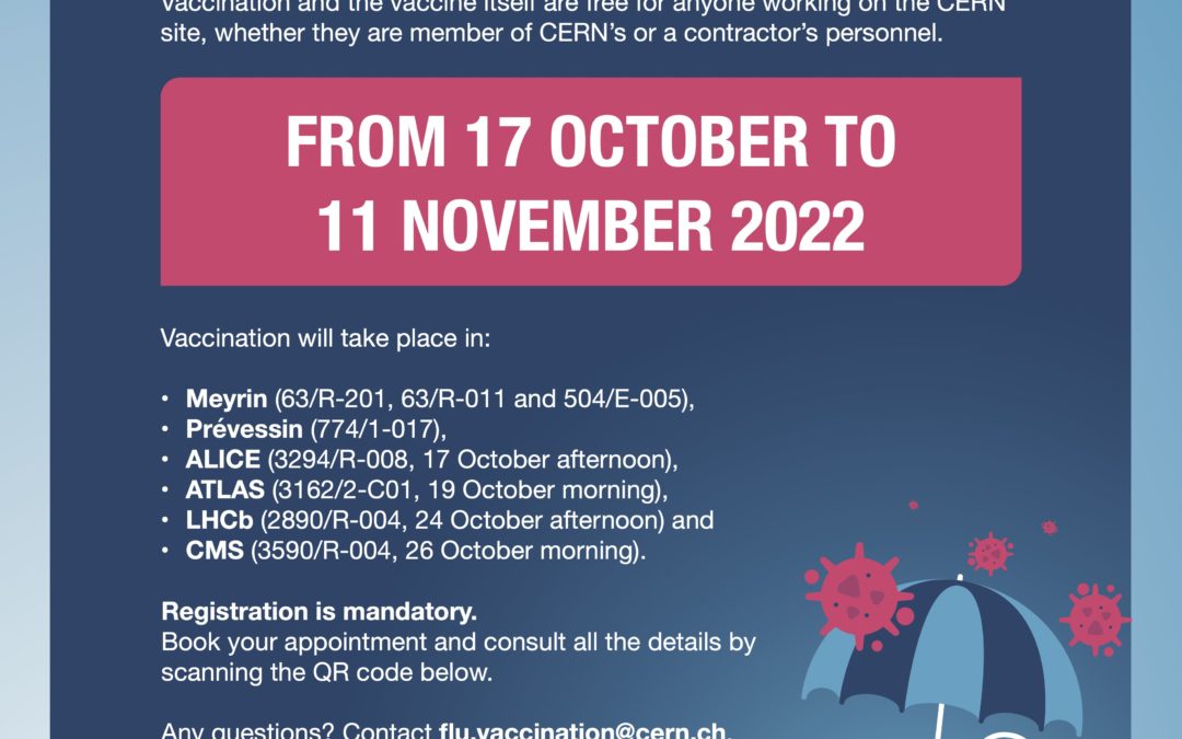 CERN : Campagne Vaccination contre la grippe