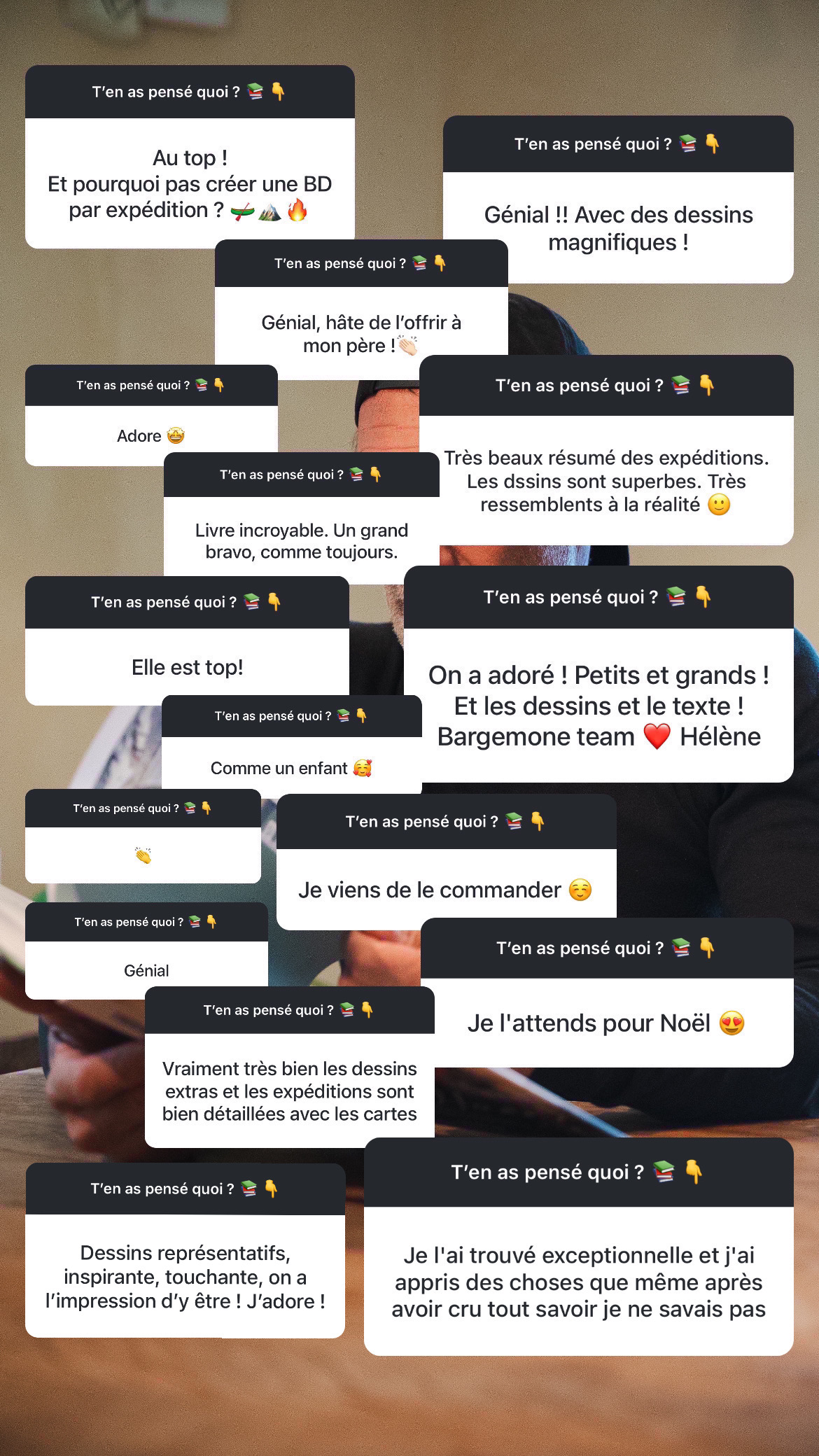 Commentaires sur la BD de Mike Horn