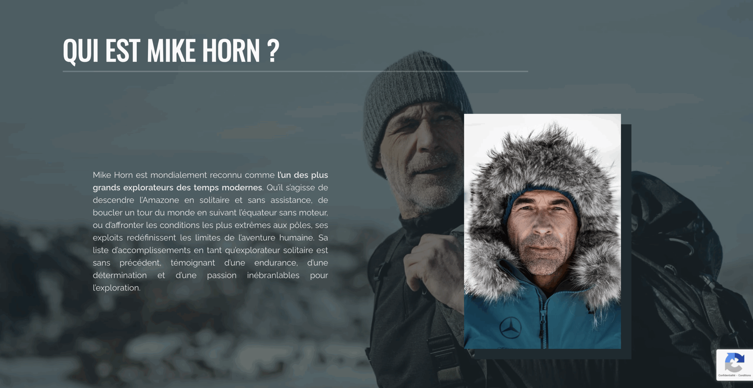 Site web de Mike Horn