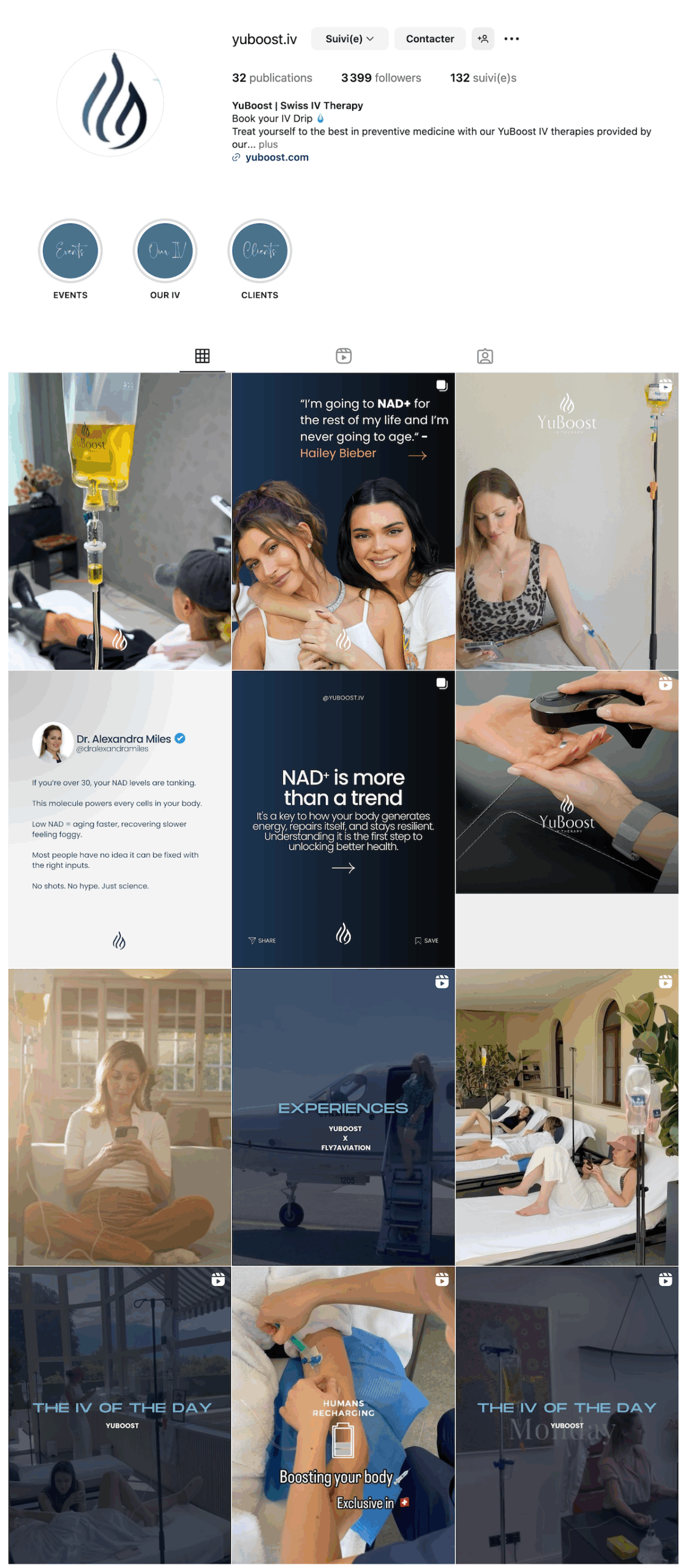 Compte Instagram de Maison Tōà